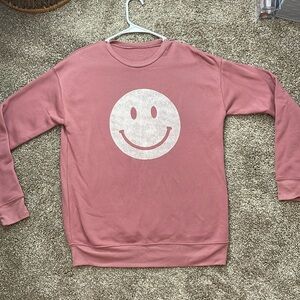 Smiley face sweatshirt